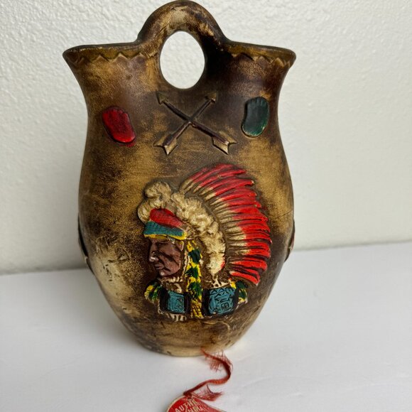 Other - Vintage Native American Indian Pottery Vase  Authentic Indian SYMBOLS